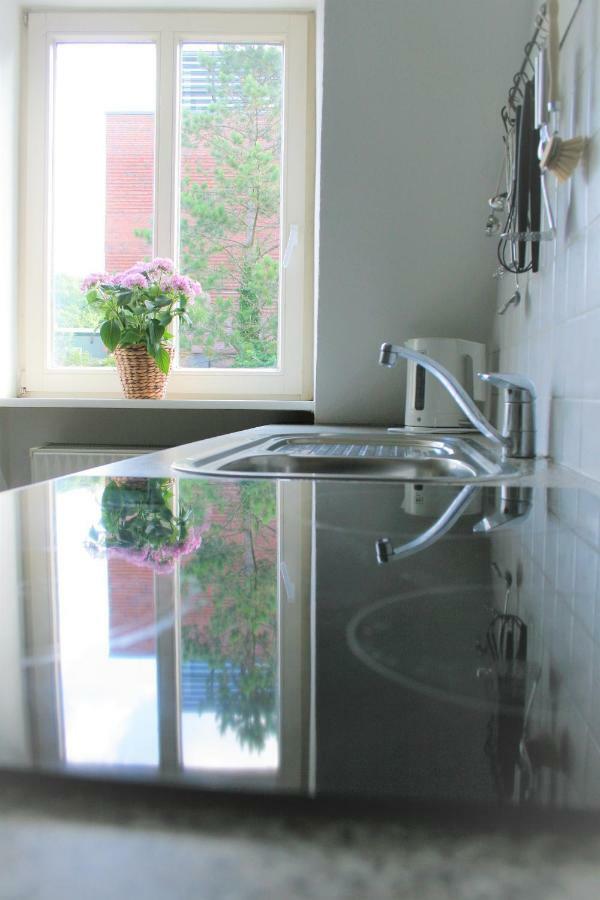 Zentrale Ferienwohnung Anker Im Sonnenblumenhaus Flensburg Bagian luar foto